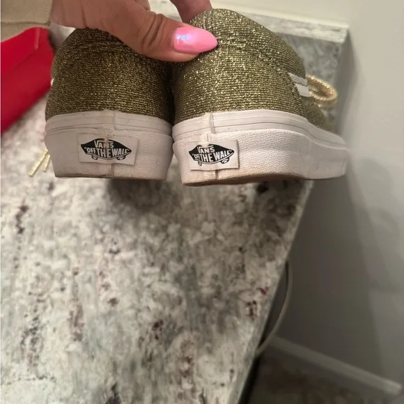 VANS Chunky Glitter Old Skool Womens Shoes - Picture 2 of 16